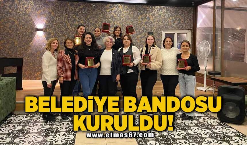 Gökçebey Belediye bandosu kuruldu