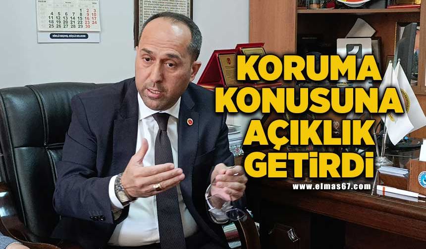 "O benim korumam değil şoförüm"