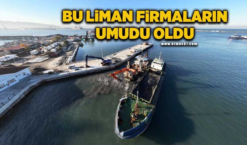 Bozhane Limanı firmaların umudu oldu