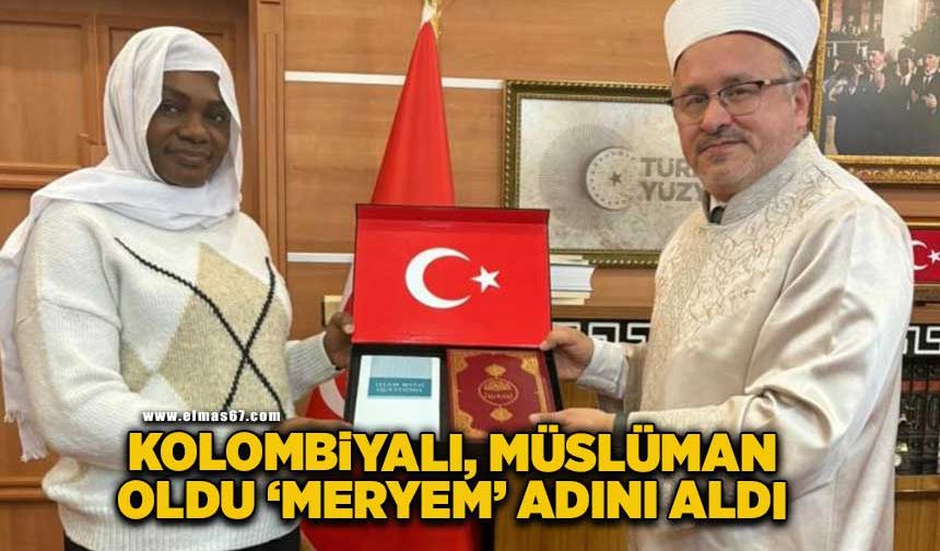 Kolombiyalı Paola Andrea Müslüman oldu: Meryem adını aldı