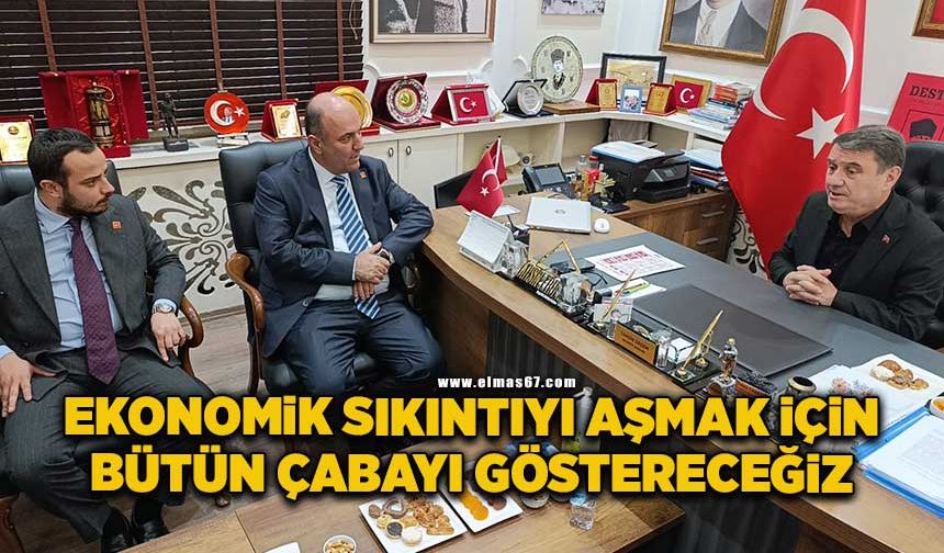 “Ekonomik sıkıntıyı aşmak için bütün çabayı göstereceğiz”