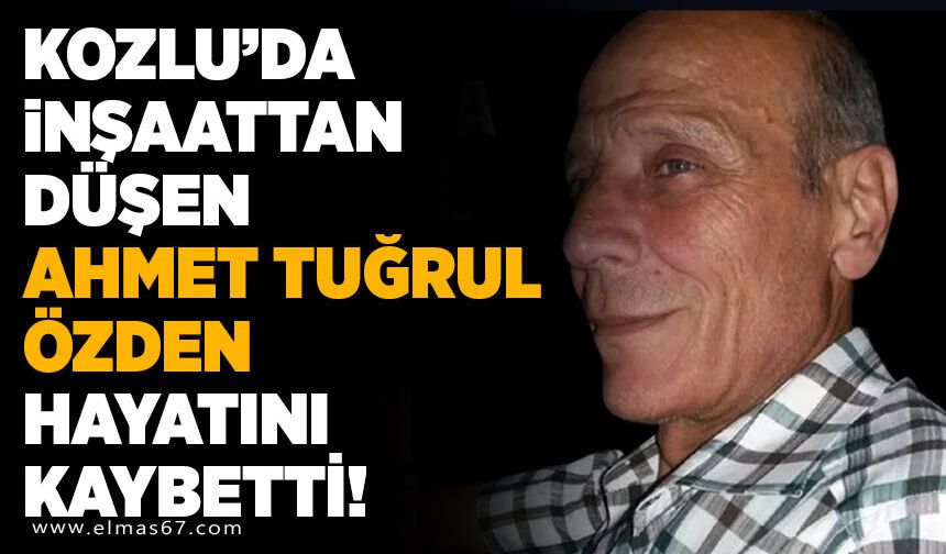 Kozlu'da feci ölüm!