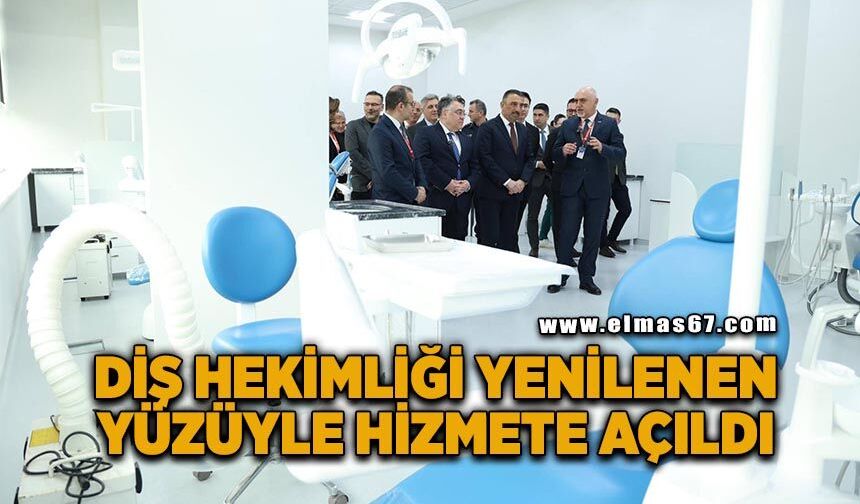 Diş Hekimliği yenilenen yüzüyle hizmete açıldı