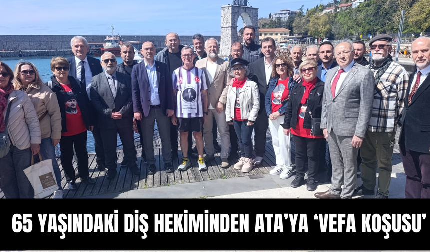 65 YAŞINDAKİ DİŞ HEKİMİNDEN ‘VEFA KOŞUSU’