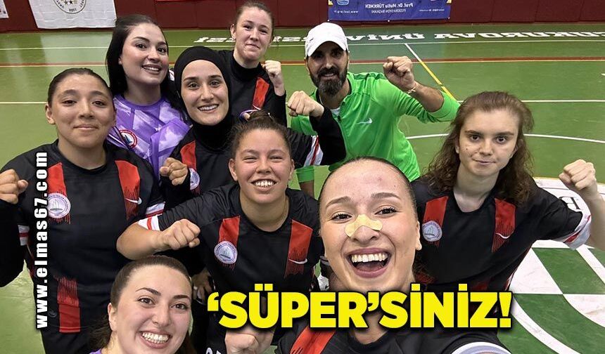 BEUN’dan Tarihi Başarı: Kadın Salon Futbol Takımı Adını İlk Kez Süper Lig’e Yazdırdı
