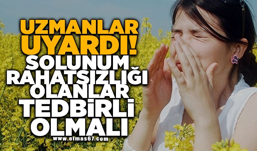 Astım ve Alerji Hastalarına Önemli Uyarı