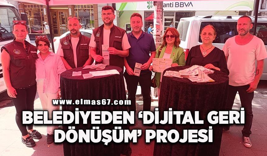 Belediyeden 'Dijital Geri Dönüşüm' Projesi