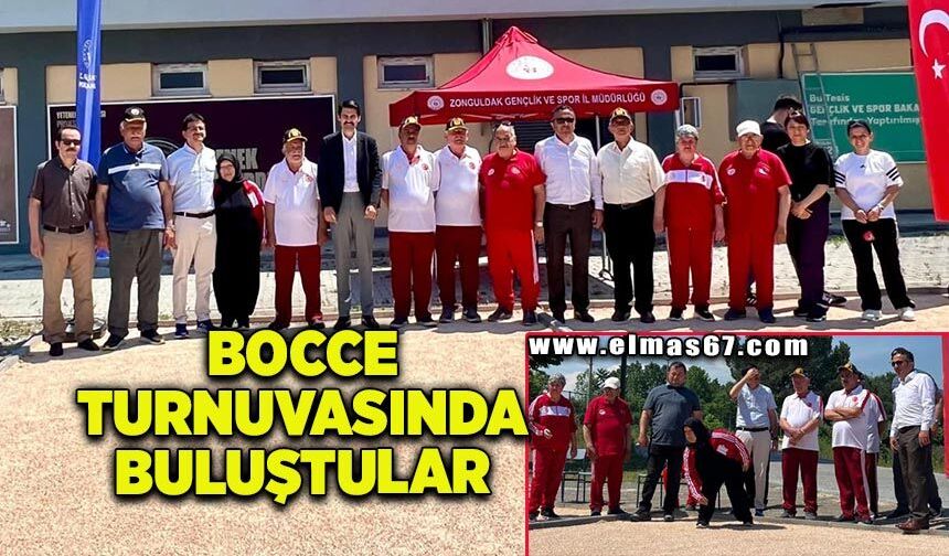 Bocce turnuvasında buluştular