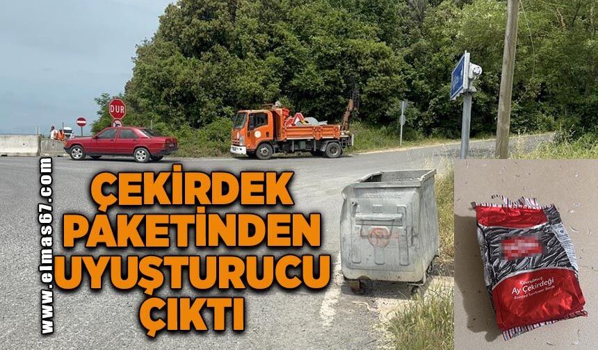 Çekirdek paketinden uy*şturucu çıktı, parmak izi tespit edilen şüpheli, "Çekirdek yiyip paketini attık"