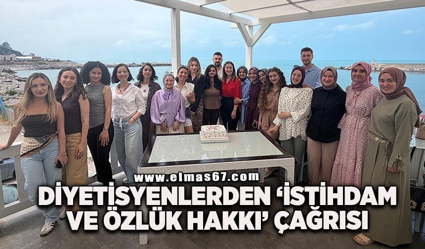 DİYETİSYENLERDEN 'İSTİHDAM VE ÖZLÜK HAKKI' ÇAĞRISI