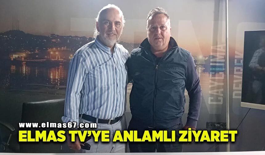 Elmas Tv'ye anlamlı ziyaret