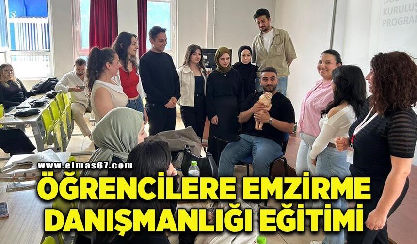 BEUN Sağlık Bilimleri Fakültesinde 96 öğrenciye emzirme danışmanlığı eğitimi