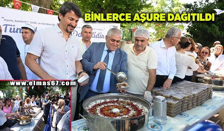 Kdz. Ereğli Belediyesi, binlerce aşure dağıttı