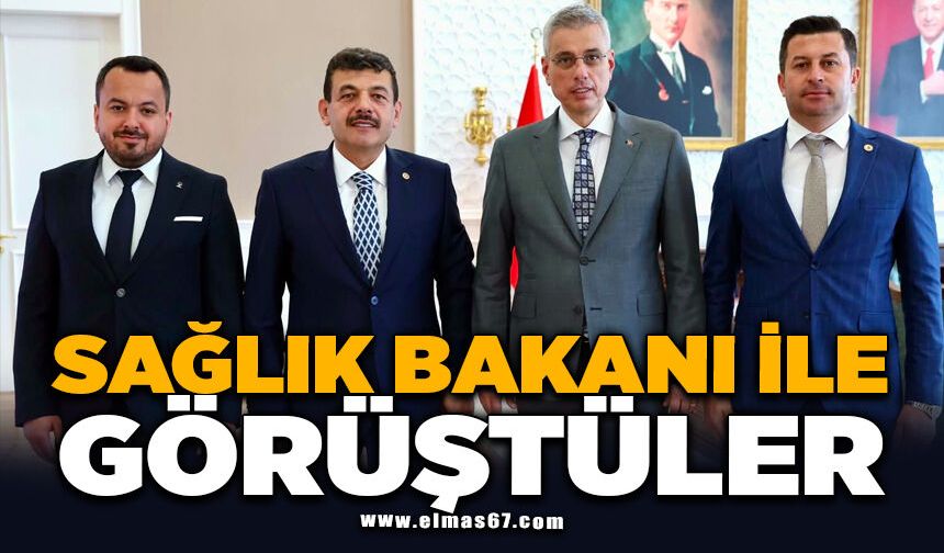 Sağlık Bakanı ile görüştüler