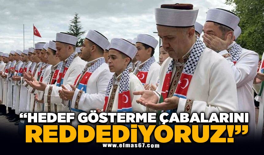"ELEŞTİRİMİZ İNANCA DEĞİL, SAYGI EKSİKLİĞİNE; HEDEF GÖSTERME ÇABALARINI REDDEDİYORUZ!"