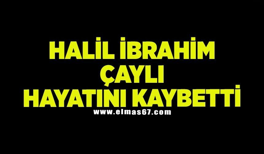Halil İbrahim Çaylı hayatını kaybetti
