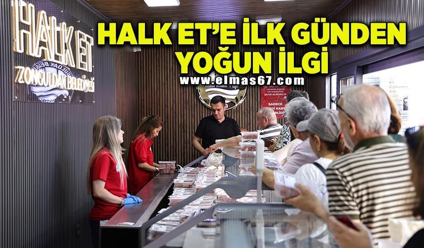 Halk Et hizmete başladı, ilk günden yoğun ilgi gördü