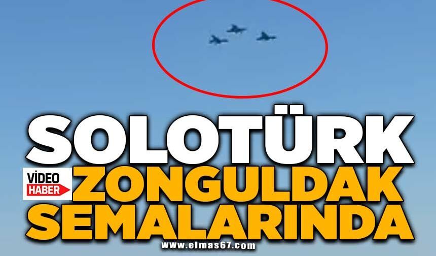 Solotürk Zonguldak Semalarında Gösteri Uçuşu Gerçekleştirdi