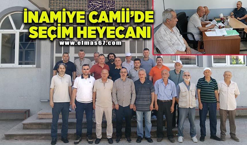 İnamiye Camii Vakfı başkanını seçti