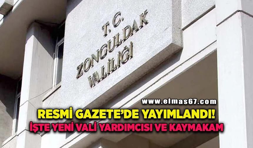 Resmi Gazete’de Yayımlandı! İşte Yeni Vali Yardımcısı ve Kaymakam