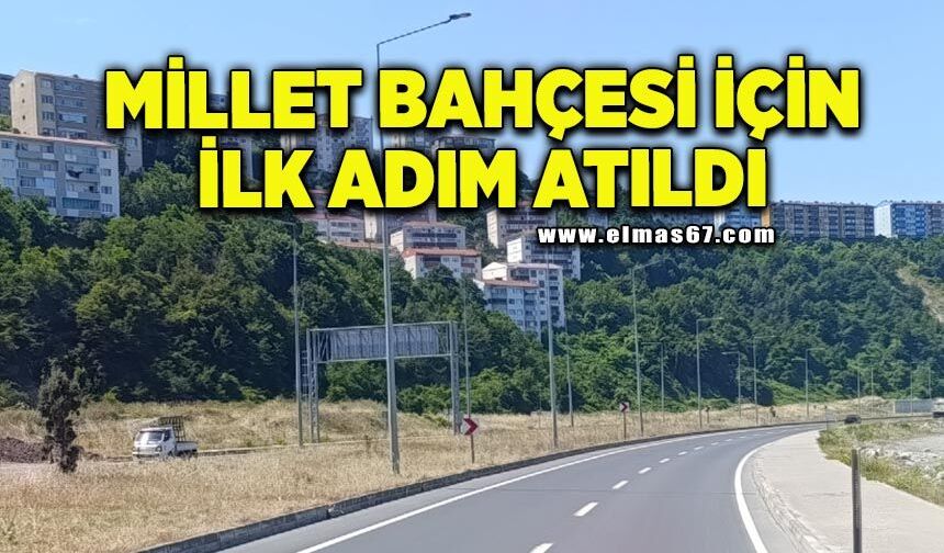 Kilimli Millet Bahçesi için ilk adım atıldı