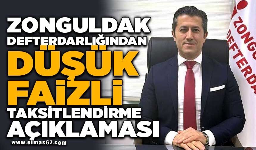 Zonguldak Defterdarlığından düşük faizli taksitlendirme açıklaması