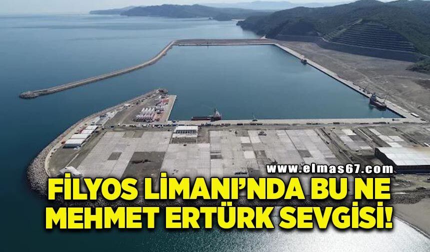 Filyos Limanı’nda bu ne Mehmet Ertürk sevgisi!