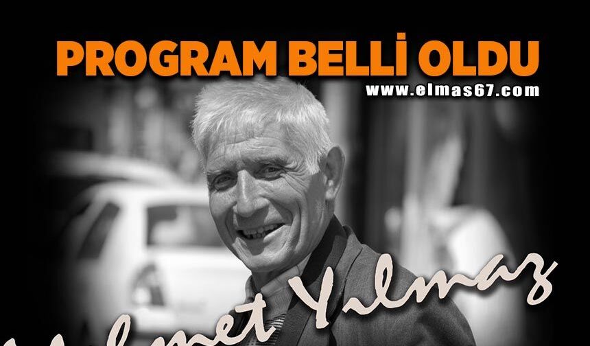 Mehmet Yılmaz anma etkinliği programı açıklandı