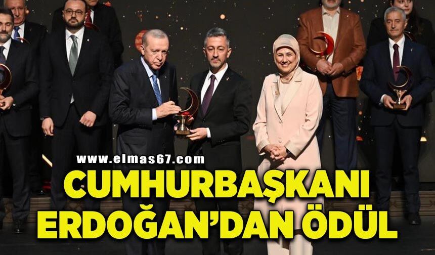 Cumhurbaşkanı Erdoğan’dan KARDEMİR’e "Yılın Kurumsal Kan Bağışçısı" ödülü
