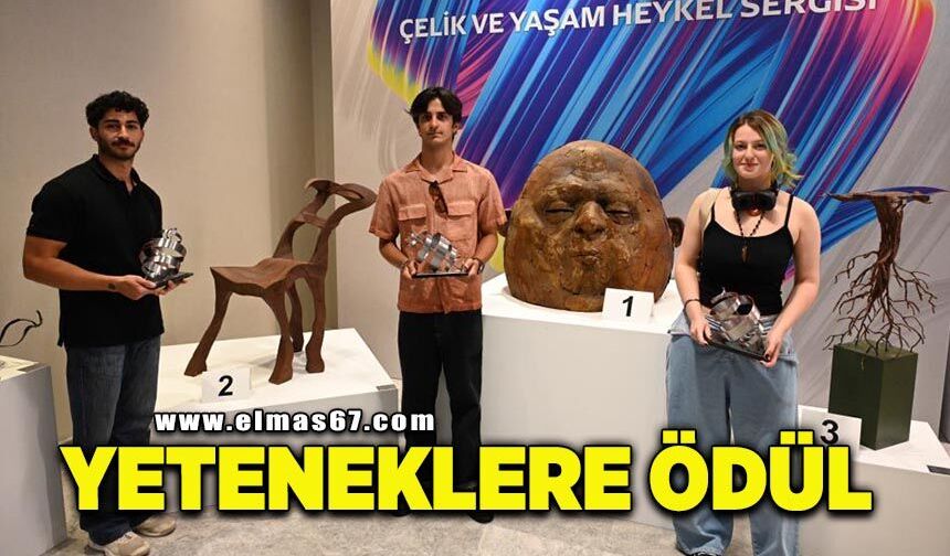 Erdemir, çeliği sanatla buluşturan genç yetenekleri ödüllendirdi