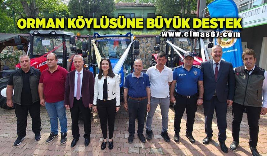 ORKÖY kredileri kapsamında orman köylüsüne büyük destek