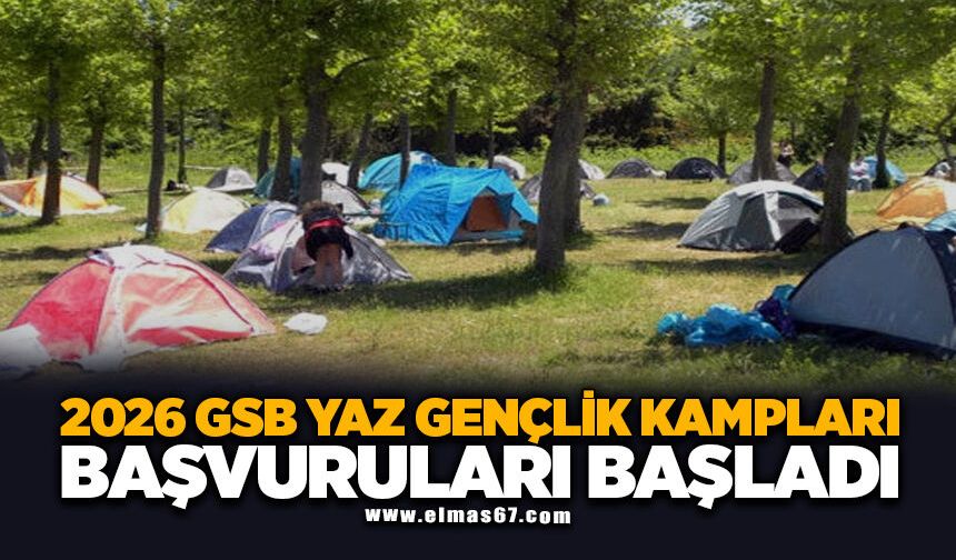 2026 GSB Yaz Gençlik Kampları Başvuruları Başladı