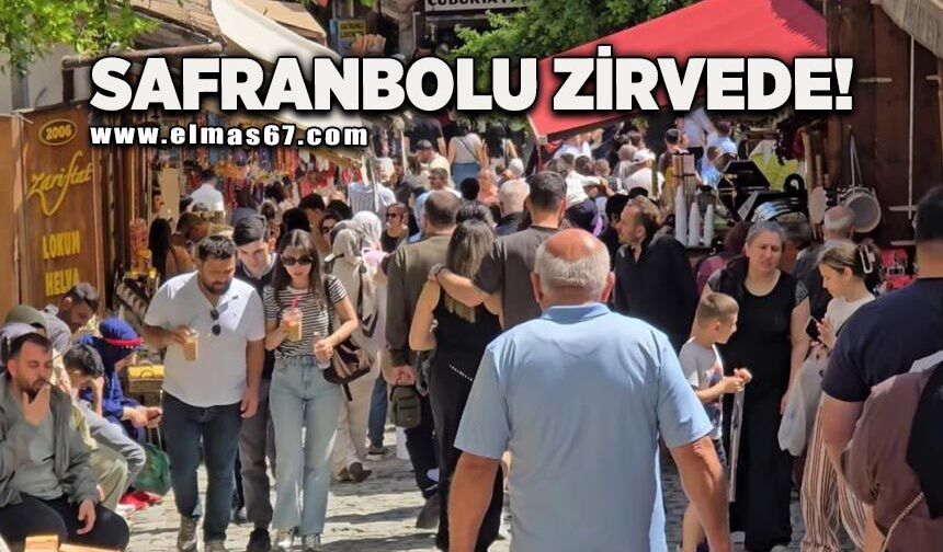 UNESCO kenti Safranbolu'da turizm sezonu 9 günlük tatille zirveye çıktı