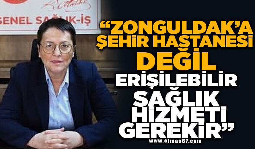 Sağlık-İş'ten Zonguldak Şehir Hastanesi Projesine Eleştiri
