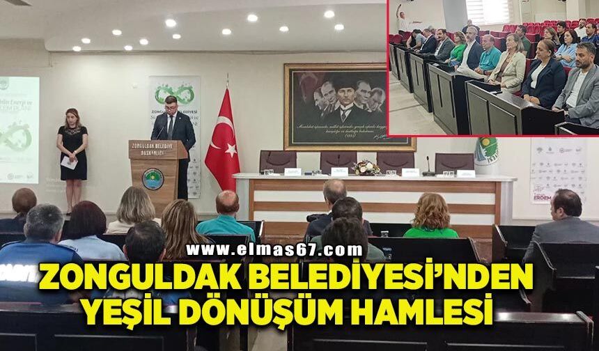 Zonguldak Belediyesi'nden yeşil dönüşüm hamlesi