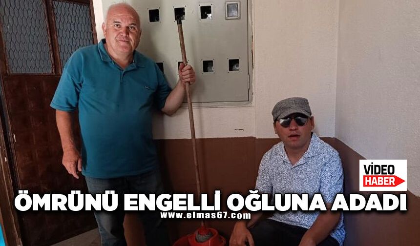"Her baba evladı için yaşar" dedirten fedakarlık