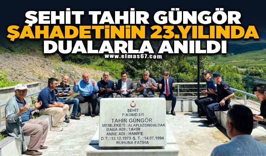 Şehit Tahir Güngör, Şahadetinin 32. Yılında Dualarla Anıldı