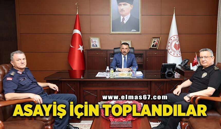 Zonguldak'ta Haftalık Asayiş ve Güvenlik Toplantısı gerçekleştirildi