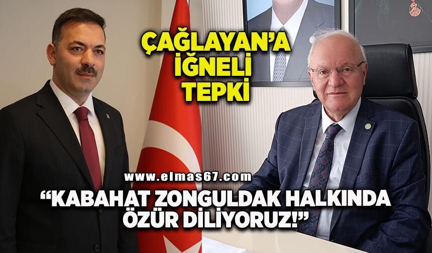 İYİ Partili Erkmen’den Çağlayan’a İğneli Tepki: “Kabahat Zonguldak halkında, özür diliyoruz!”