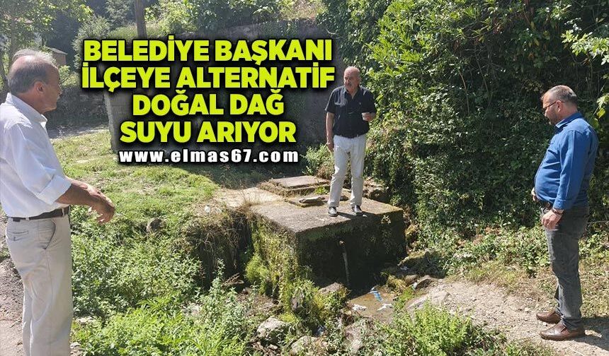 Gökçebey’e doğal dağ suyu kazandırılacak!
