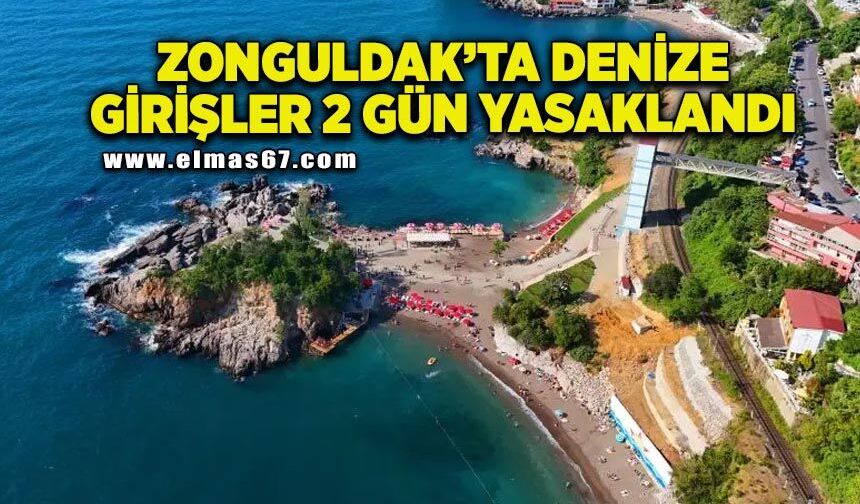 Zonguldak Valiliğinden önemli duyuru: Denize girişler 2 gün yasaklandı