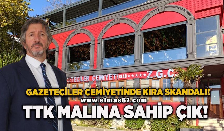 Gazeteciler Cemiyeti'nde kira skandalı! TTK malına sahip çık!
