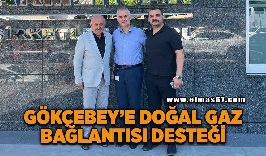 Gökçebey’e doğal gaz bağlantısı desteği