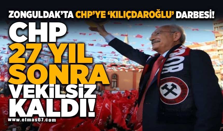 CHP 27 YIL SONRA VEKİLSİZ KALDI