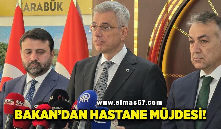 Sağlık Bakanı Memişoğlu'ndan yeni hastane müjdesi