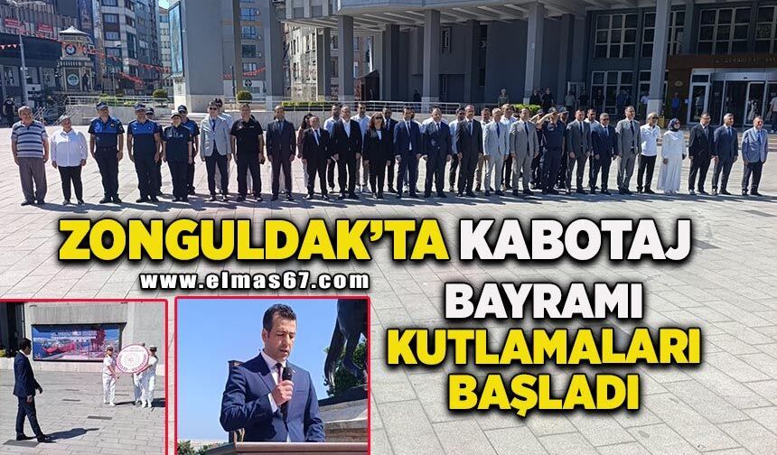 Zonguldak'ta Kabotaj Bayramı kutlamaları başladı