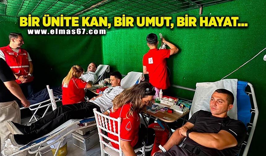 Bir ünite kan, bir umut, bir hayat…