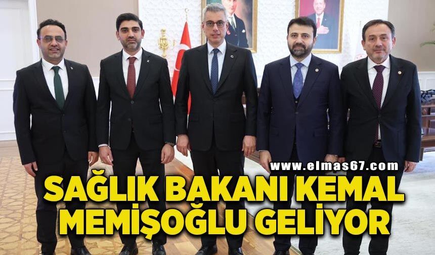 Sağlık Bakanı Kemal Memişoğlu yarın geliyor