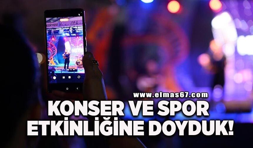 Ereğli, yaz coşkusu konserler ve spor etkinlikleriyle ritim buldu
