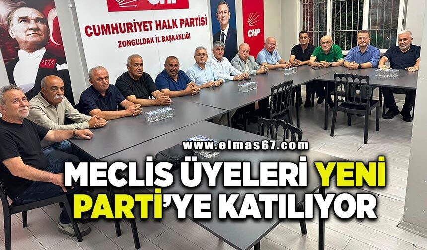 Meclis Üyeleri Yeni Parti'ye Katılıyor